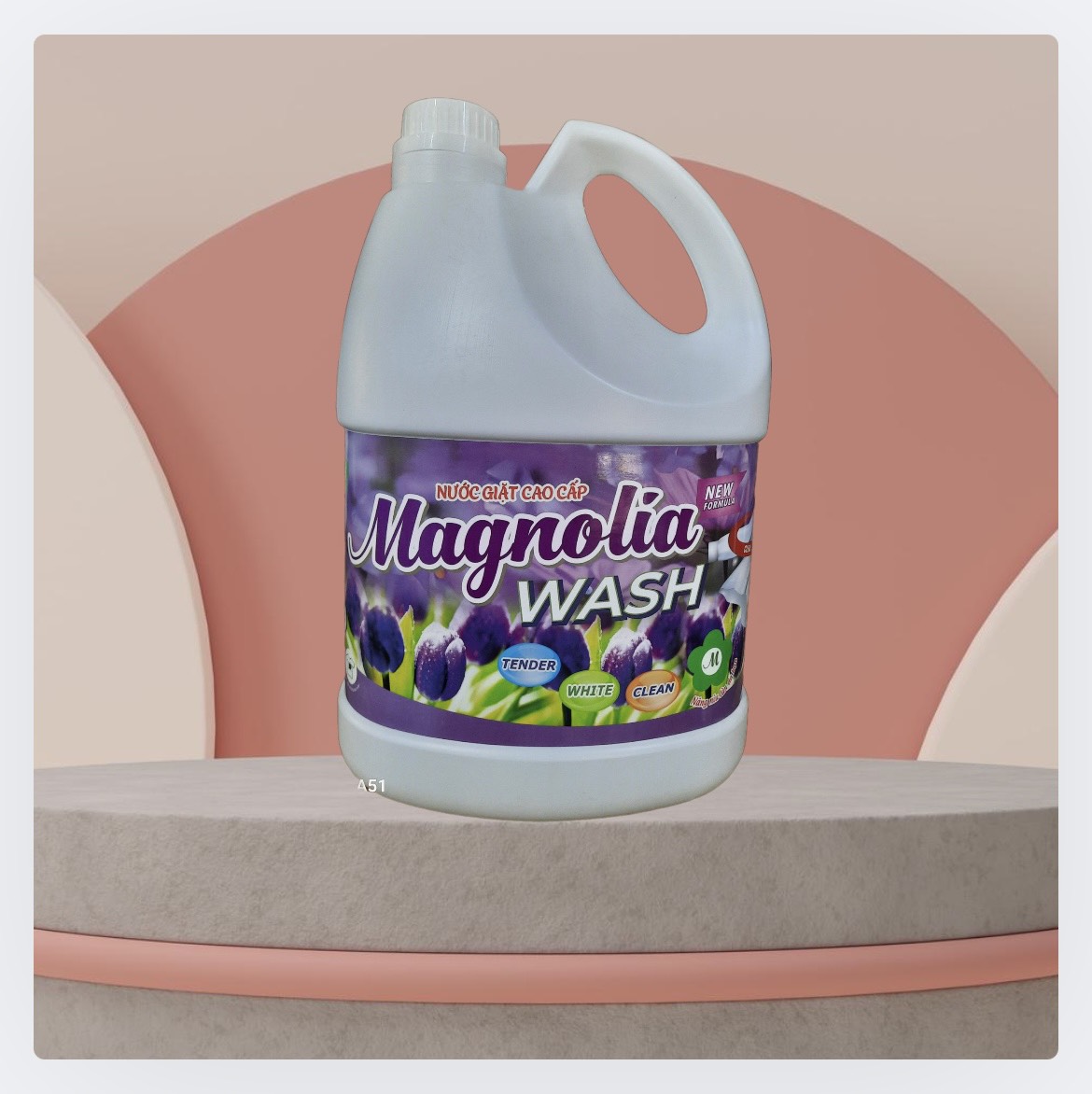 NƯỚC GIẶT MAGNOLIA XANH -TÍM Can 10 Lít - 20 Lít