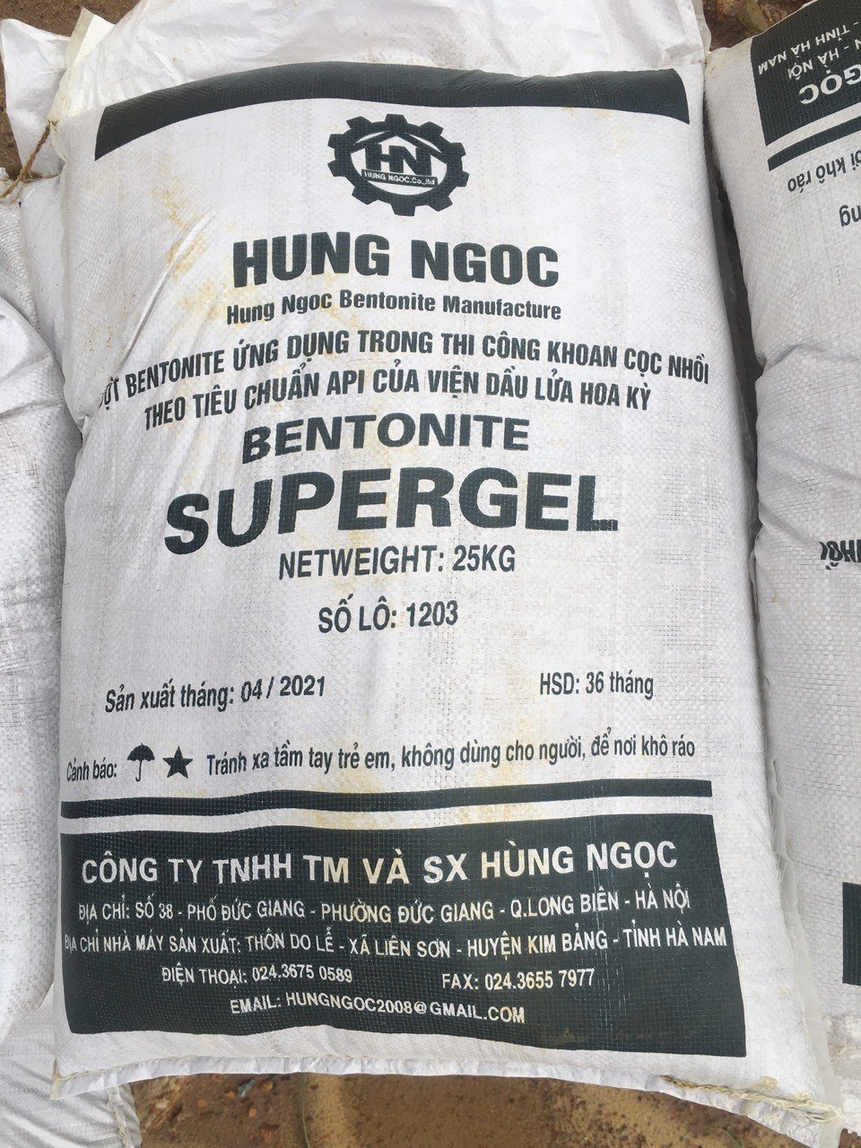 BENTONITE HÙNG NGỌC